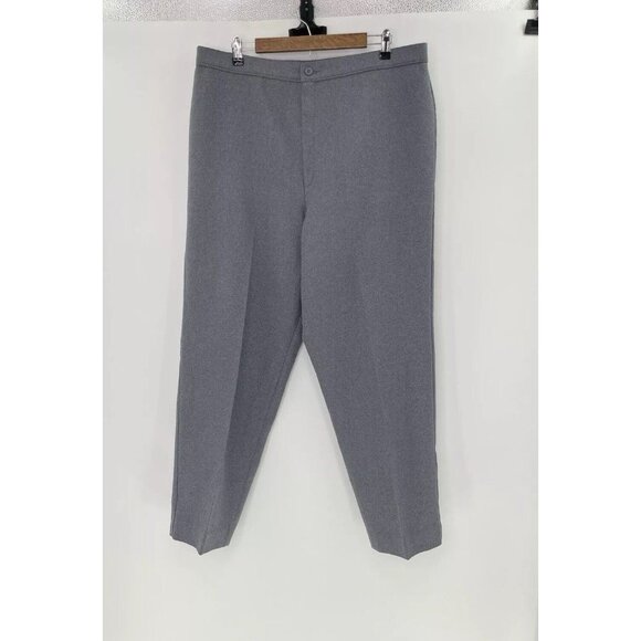 Vintage Levi’s Plus Size Bend Over High Rise Gray Dress Pants Sz 24W Career USA‎ - Picture 1 of 10